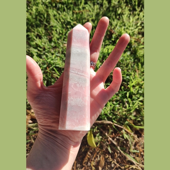 Peruvian Pink Opal Tower - Picture 3 of 7